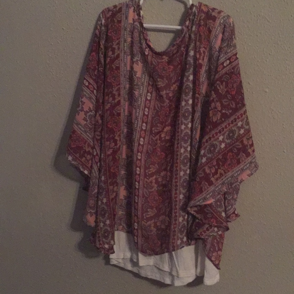 Pinkish purplish shirt